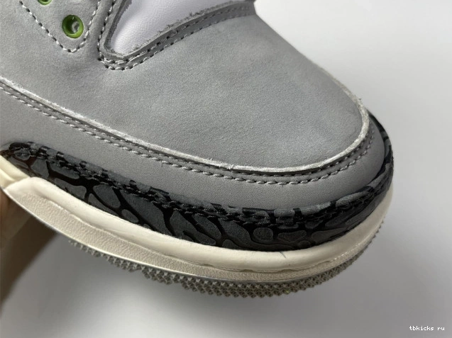 Rep TB Air Chlorophyll Jordan 136064-006 Retro 3 0818
